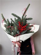 Охапка нобилиса с илексом 2 10081