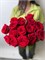 Роза красная 50см 15 шт 10053