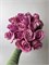 Роза Эквадор 15 шт сиреневая 10085